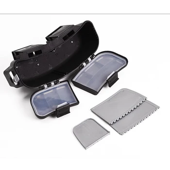 

Fishing Tackle Box Storage Fishing Lures Fishing Baits Box Spoons Hooks Reels Storage Bag Tackle Box Waist Belt Fishing Box