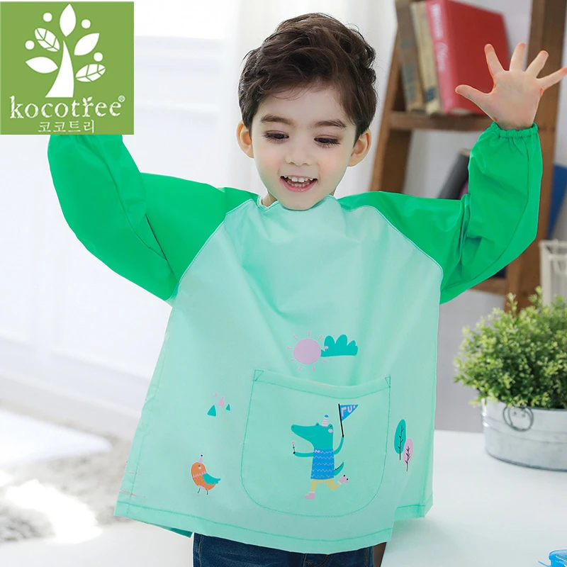 Waterproof Anti-Wear Apron Painting Drawing Coat for Children Costume Crafts DIY Paint antifouling  - 32827552317