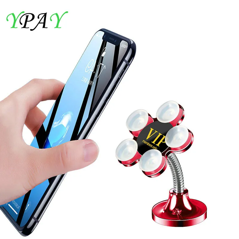 

Magic Sucker Suction Cup Car Phone Mount Holder Universal 360 Degree Rotatable Mobile Phone Stand For iPhone XS Samsung S10 Plus