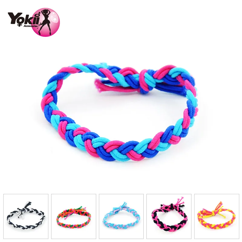 2017 Fashion New Jewelry hair tie Bracelet Elastic Color Hair Tie