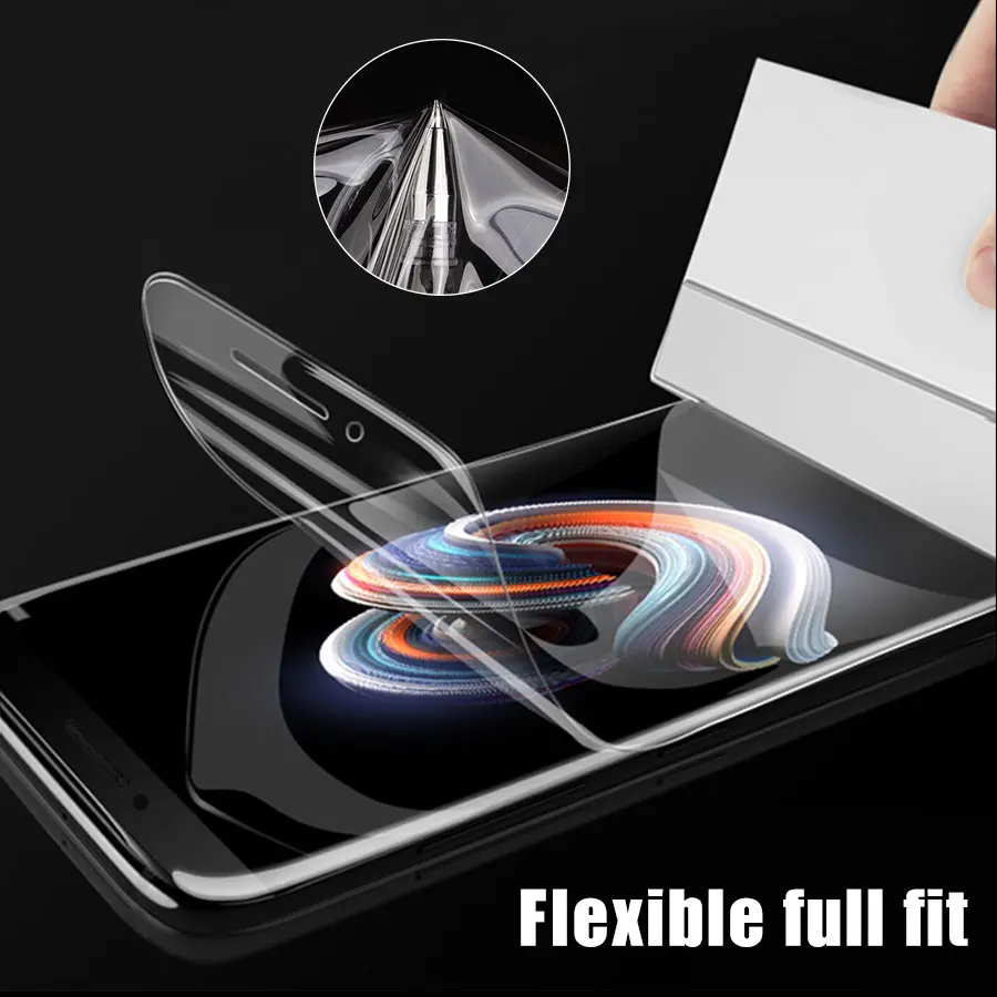 

Front Back 3D Curved Full Cover Soft Hydrogel Screen Protector For Samsung Galaxy S10 S10E S9 S8 Plus S7 Edge Not Glass