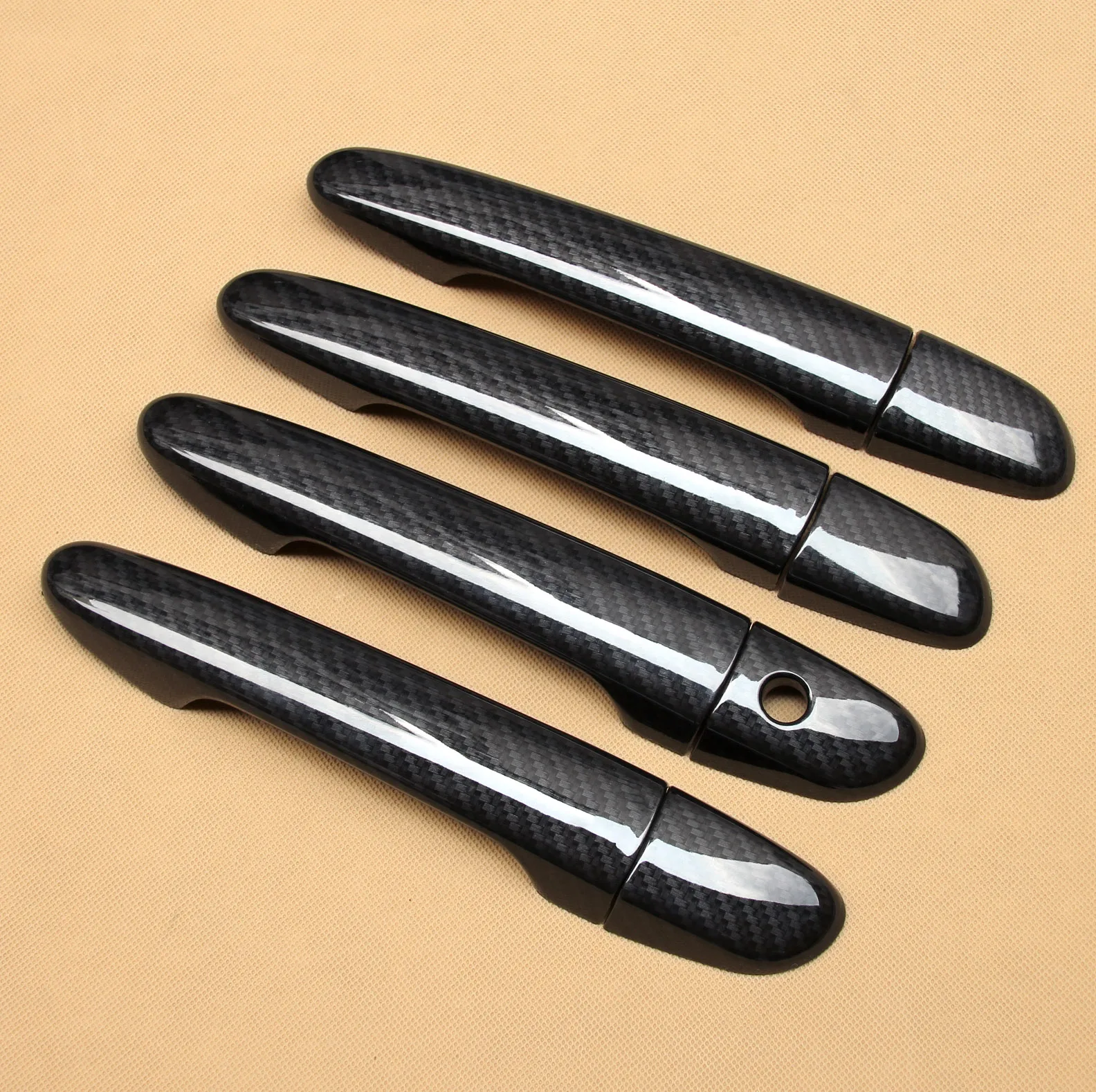 

Carbon Fiber Look Car Door Handle Cover 8Pcs For Mazda 2 3 6 CX-3/5/9 BM BN DJ DL DK GJ GL KE KF TC CX3 CX5 CX9 Molding Part