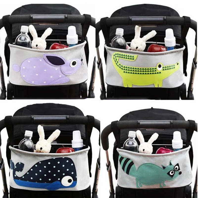 

Baby Stroller Bag Stroller Accessories Storage Bag For Mom Travel Hanging Carriage Pram Buggy Cart Bottle Bag Diaper Bag