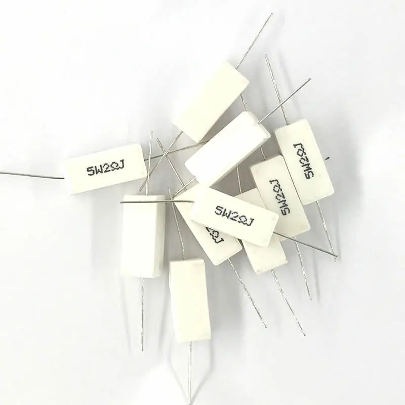 MCIGICM 10pcs resistance 5w resistor cement resistors resistor 0.1R 0.22R 0.33R 0.5R 10R 1R 5R