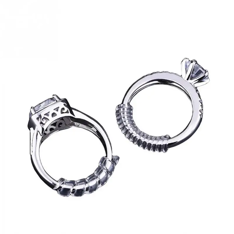 10cm Vintage Spiral Based Ring Size Adjuster Guard Tightener Reducer Resizing Tools Jewelry Parts