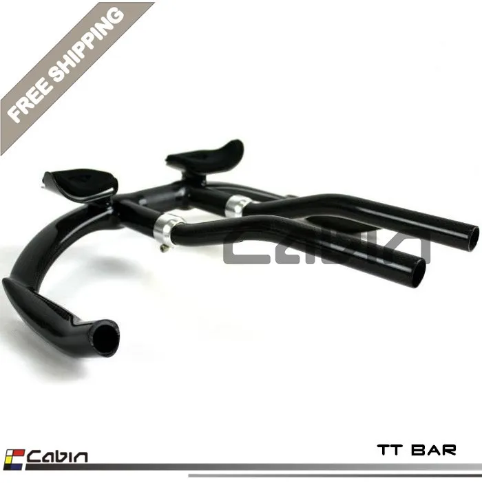 FREE SHIPPING carbon TT handle bar Integrated bicycle handlebarbicycle