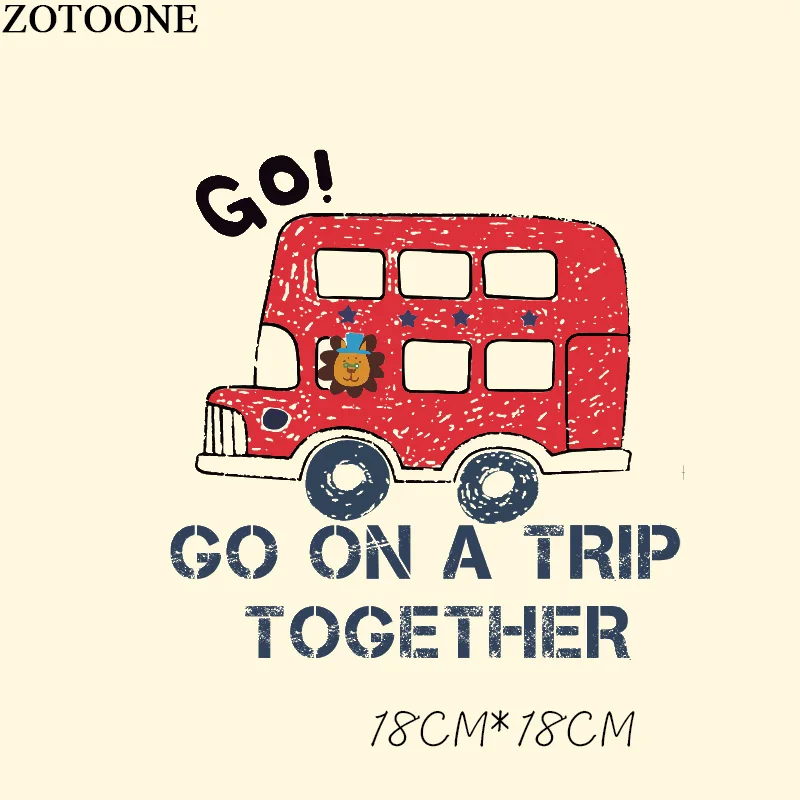 lion bus patch