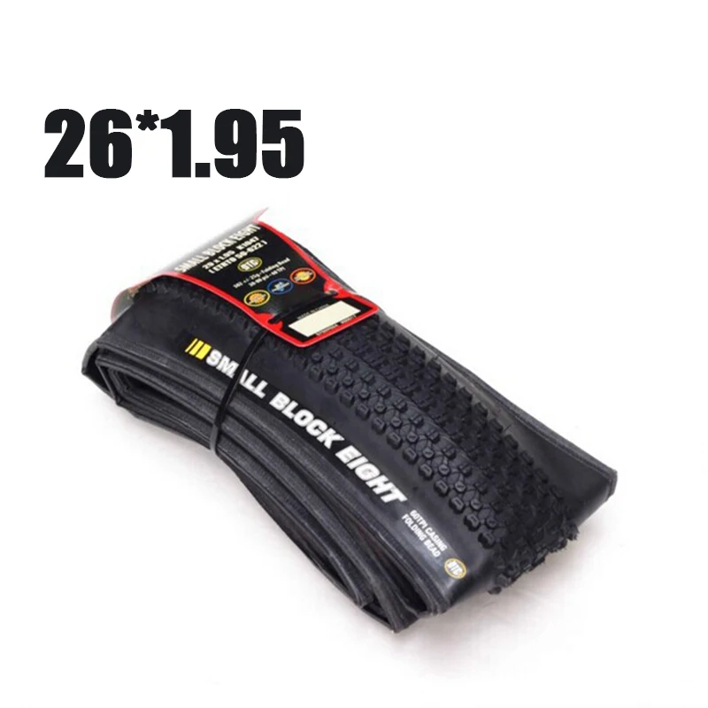 MTB Folding Tires 26*1.95 inch Bicycle Tire Small Block Eight K1047 MTB
