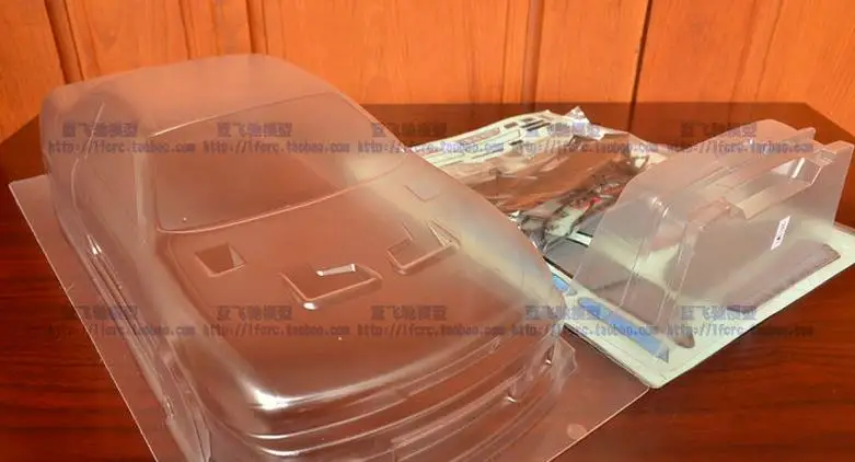 1/10 Радиоуправляемый автомобильный Поликарбонат Lexan прозрачный корпус NNissan 200SX S14