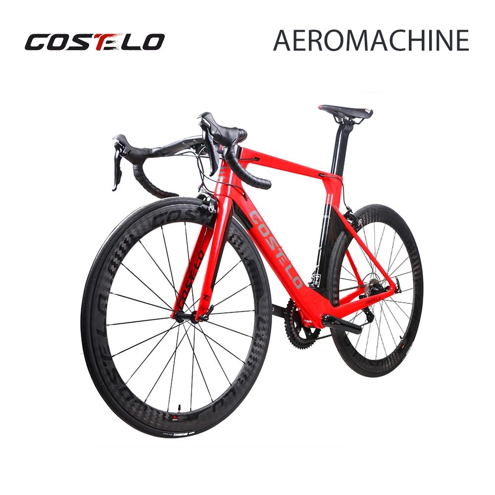 Perfect Costelo Aeromachine monocoque one piece Full Carbon Complete Road Bike mould road bicycle carbon bike completo bicicletta 7