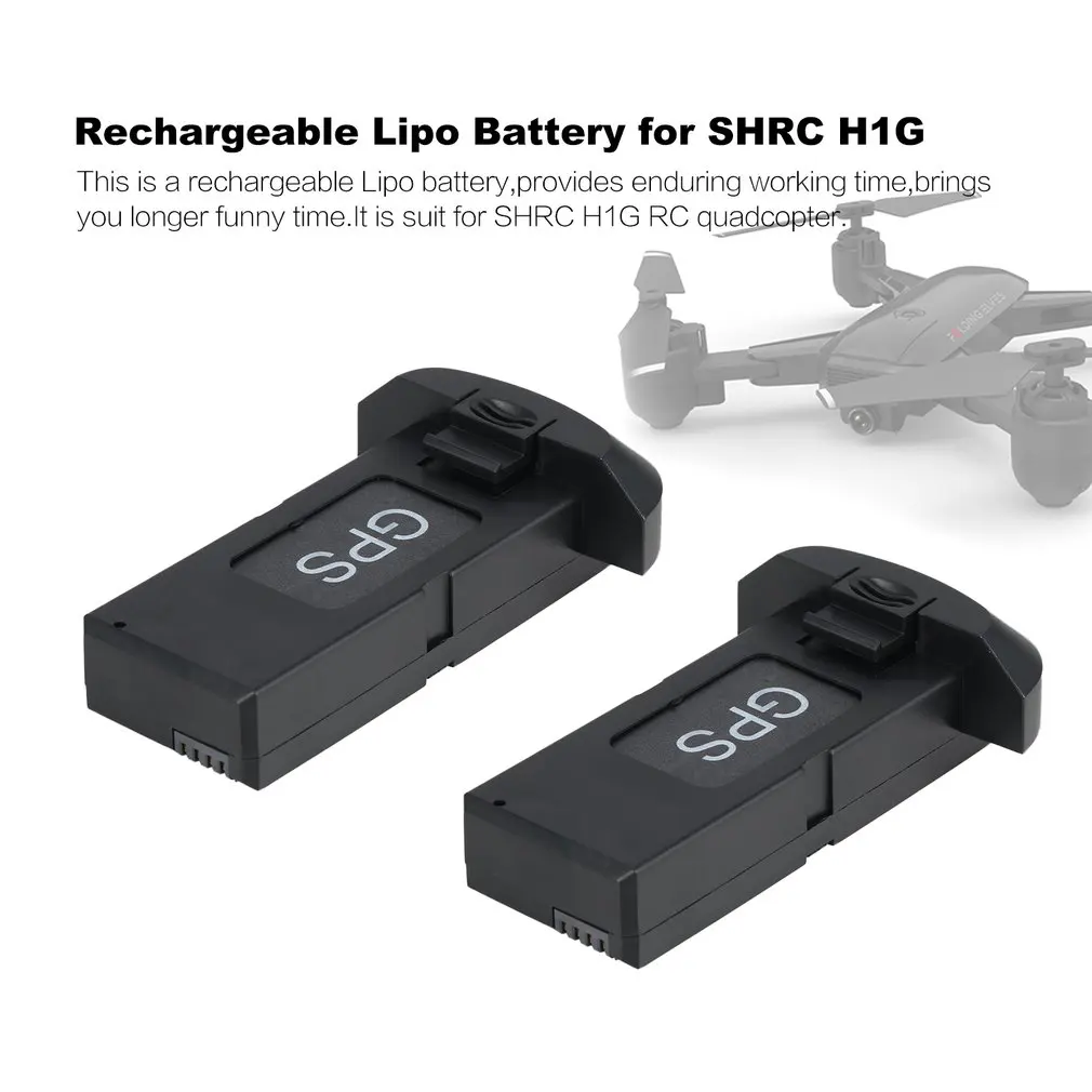 3 шт 7 4 V 850mAh перезаряжаемая батарея Lipo для SHRC H1G RC Квадрокоптер Запасные Части Дрон