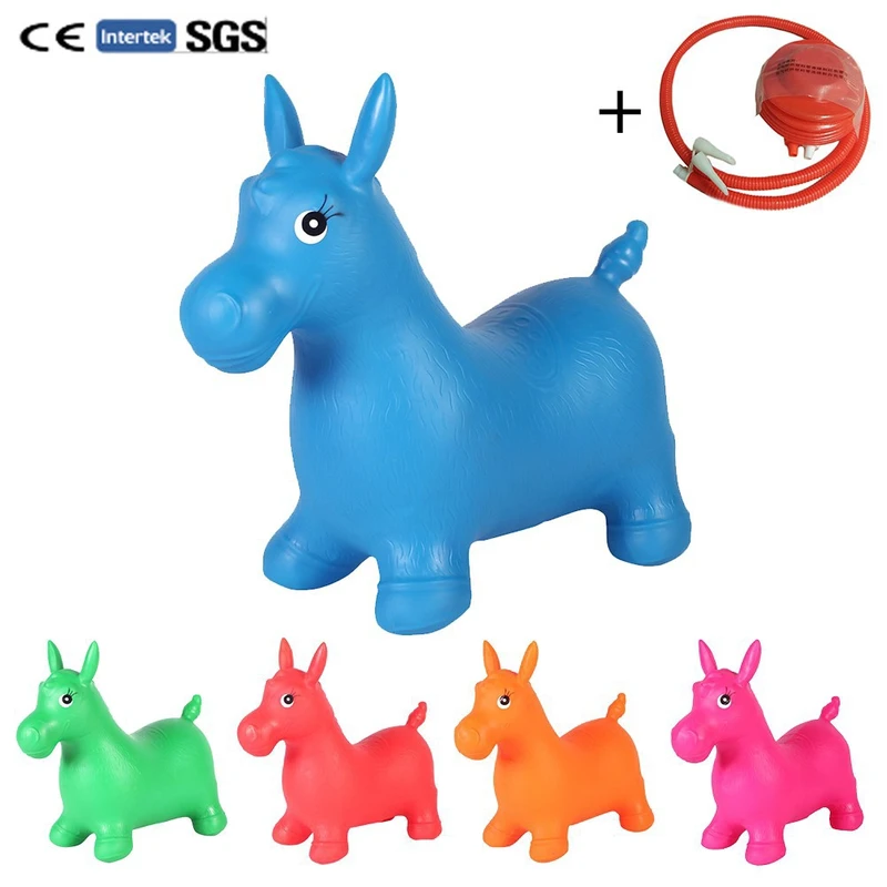 Kalinlasmis Bebek Oyuncaklari Sisme Atlama Ziplayan At Fedai Koltuk At Oyuncak Kabarik Cocuklar Sallanan At Rocking Horses Animals Aliexpress