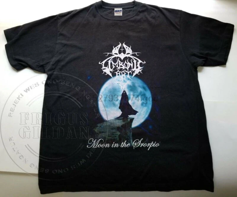 Футболка VTG 90's Limbonic Art-Moon в альбоме Scorpio 1995 | Мужская одежда