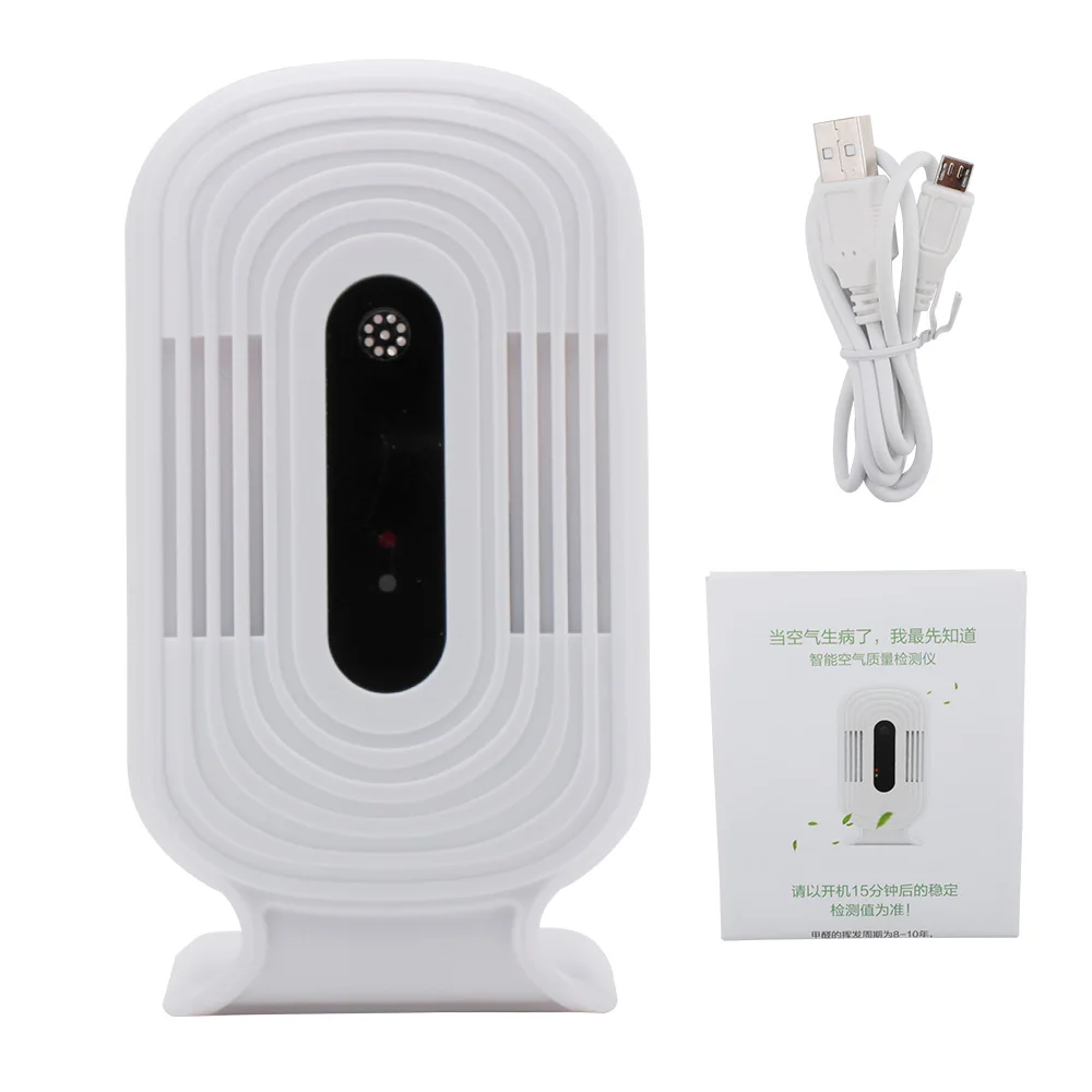 

WIFI 6 In 1 Air Quality Monitor Formaldehyde Detector CO2 PM2.5 HCHO TVOC Air Analyzer Tester Sensor Temperature Humidity On APP