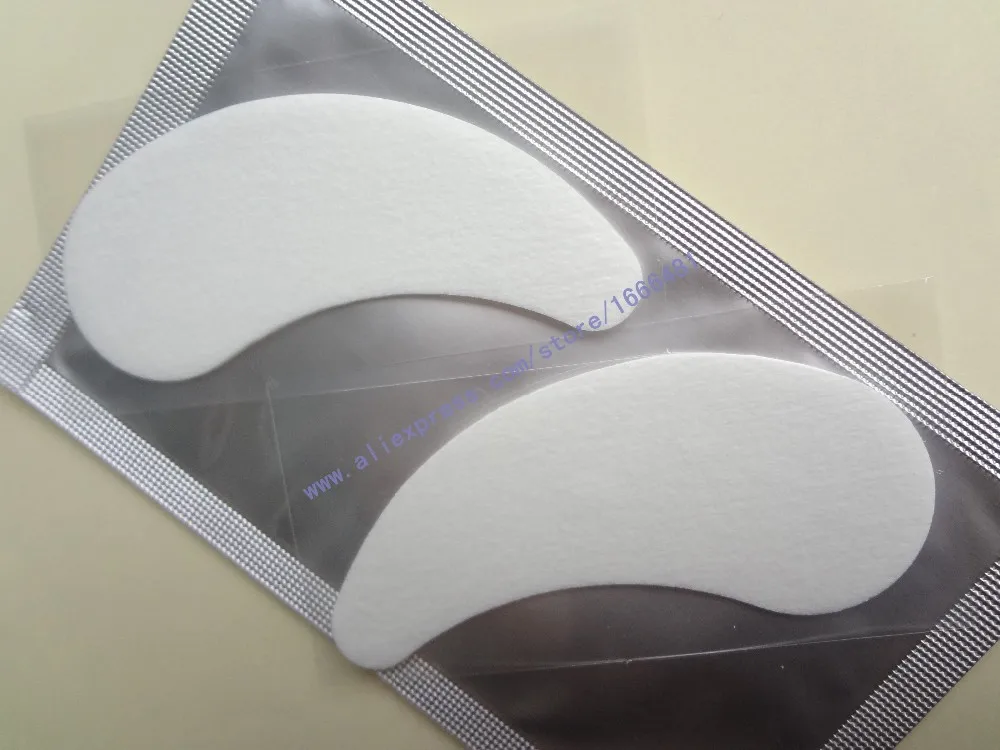 

50 pairs under eye patch with sweet smell eyelash extension lint free eye pads eyepatch free shipping