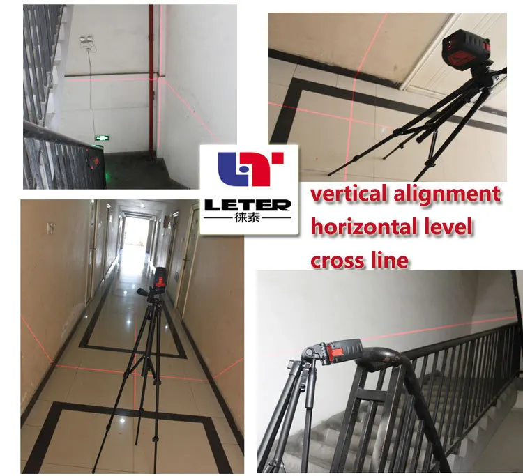 Лазерный нивелир LETER-L2 перекрестная линия Лазерная линия с магнитным поворотным кронштейном