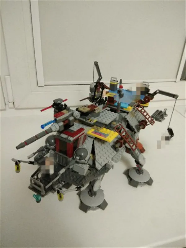 

New LEPINS Star Captain Rex's AT- Model TE Building Kit Blocks Bricks Compatible Children Figures Toys Wars Christmas Gift