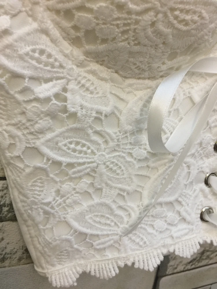 P32 New Summer Sexy Women Vintage Embroidery Lace Up Bandage Bralet Women's Bustier Corset Wedding Party Cropped Tube Tops P32 New Summer Sexy Women Vintage Embroidery Lace Up Bandage Bralet Women's Bustier Corset Wedding Party Cropped Tube Tops