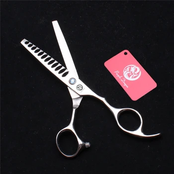 

Z2000 6" 17cm 440C Purple Dragon Hairstyle Tool Thinning / Cutting Scissors Hairdressing Scissors 12T Professional Hair Scissors
