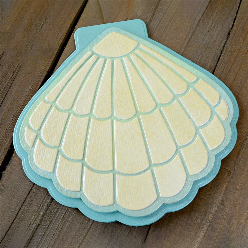 

Naifumodo Seashell Metal Cutting Dies for DIY Scrapbooking Embossing Paper Craft Die Cuts Cards Making Decorative New Arrival