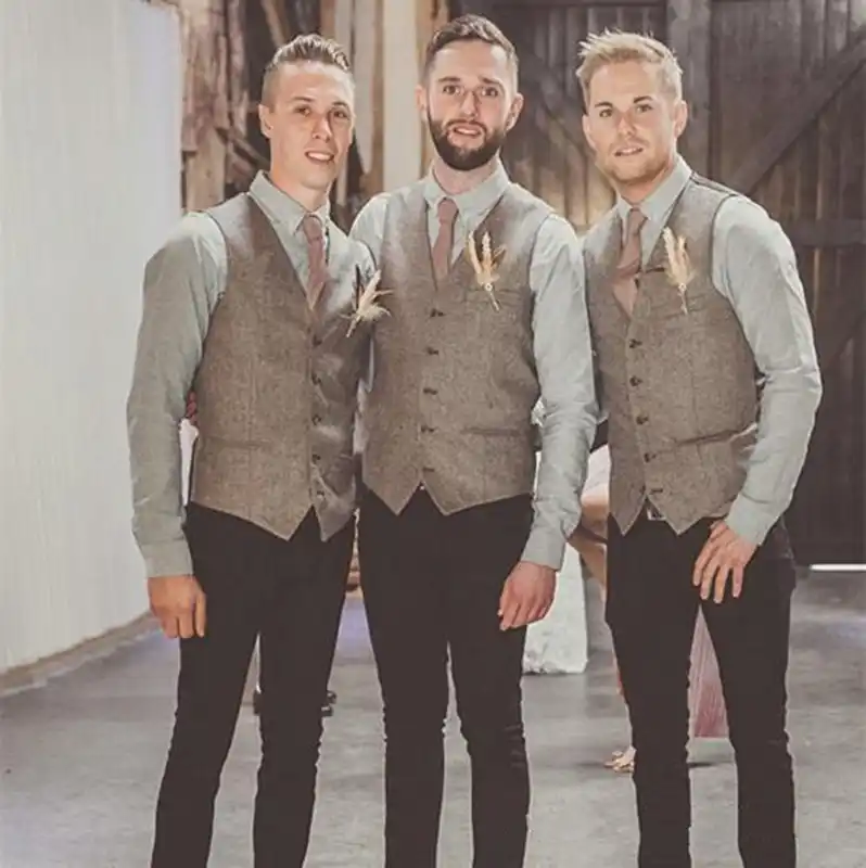 2018 Chaleco De Boda Del Novio Britanico De La Vendimia Hecho A Medida Barato Del Novio Chalecos Del Traje De Los Hombres Chalecos Slim Fit Chaleco De Los Hombres Aliexpress