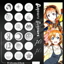 1Set Love Live!Sunshine!! Aqours Luxury Anime 3D Metal Stickers For Phone Laptop Car Fridge Decal Sticker DIY Toy Sticker 1Set Love Live!Sunshine!! Aqours Luxury Anime 3D Metal Stickers For Phone Laptop Car Fridge Decal Sticker DIY Toy Sticker