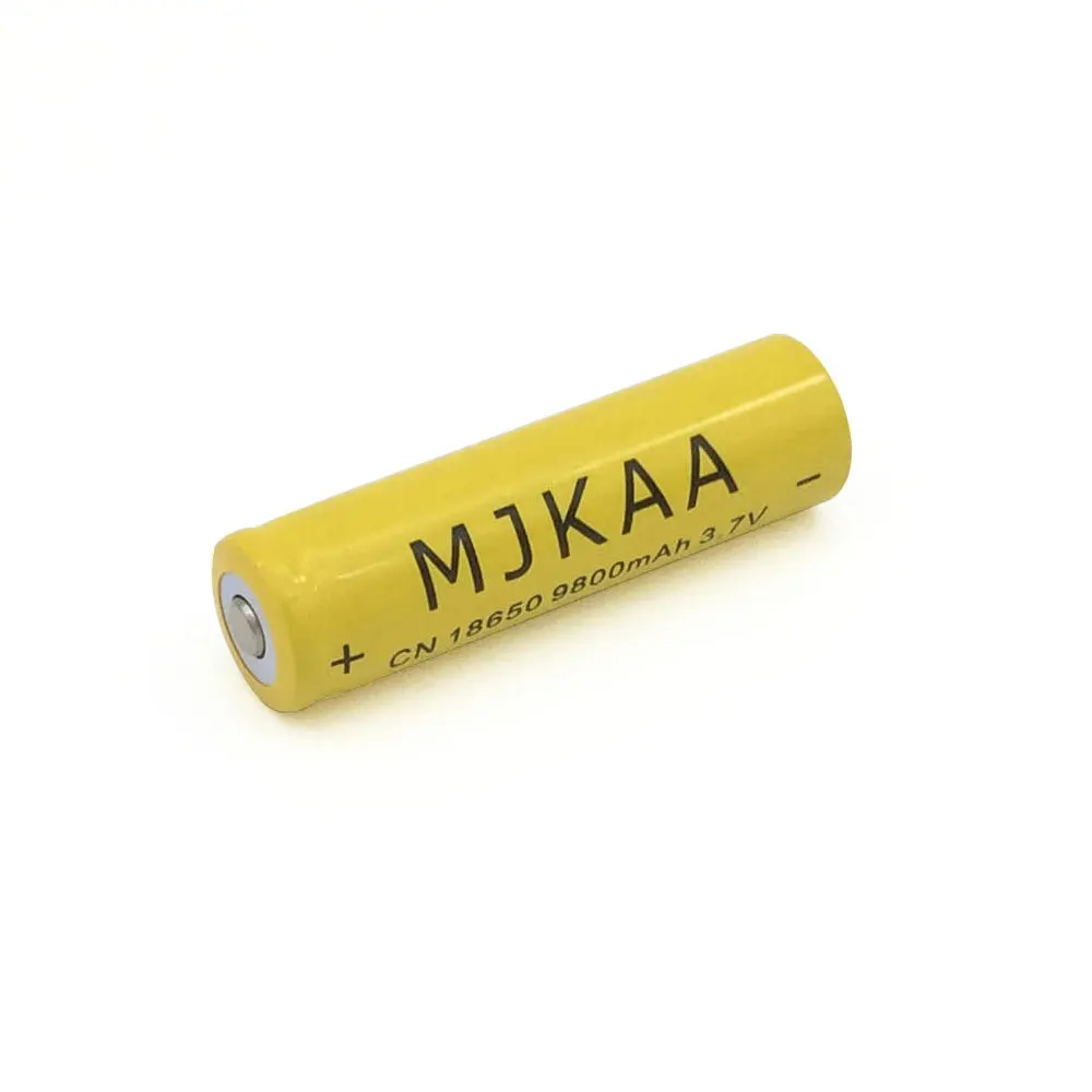 3 7 V аккумуляторная батарея 18650 9800mAh литий ионная литиевая для светодиодного
