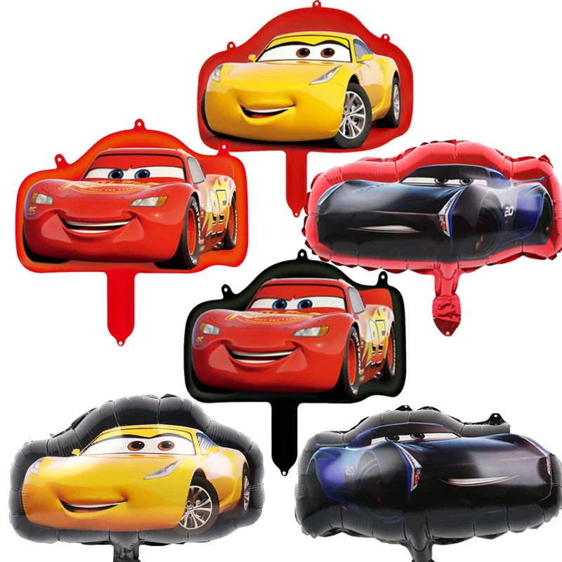 16inch Car Foil Balloons 20pcs Hot Cartoon Mcqueen Car Theme Party ...