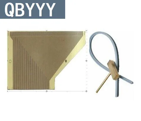 

QBYYY 1 set Opel Astra LCD pixel failure repair kits opel astra lcd connector cable soldering tip rubber cable
