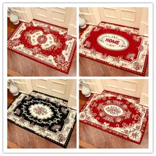 Для гостиной в европейском стиле жаккардовый ковер в холл дверной коврик чайный столик Противоскользящий коврик для ног двери ковер изготовления на заказ