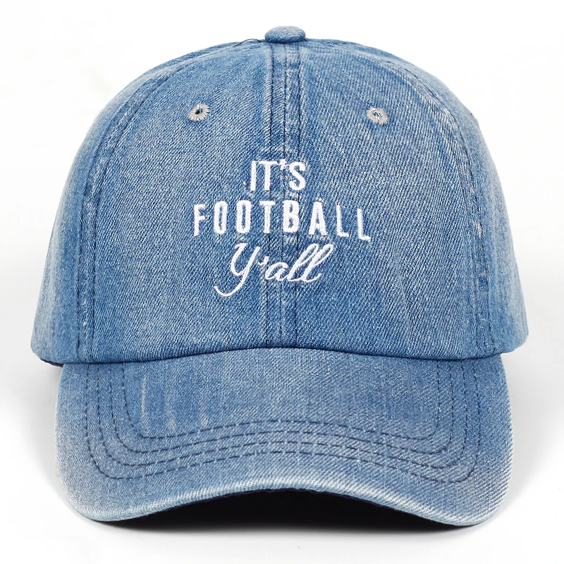 2018 nueva Washed Denim Snapback sombreros otoño verano hombres mujeres gorra de béisbol Golf Sunblock Beisbol Casquette gorras de Hockey 2018 nueva Washed Denim Snapback sombreros otoño verano hombres mujeres gorra de béisbol Golf Sunblock Beisbol Casquette gorras de Hockey