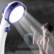 Регулируемая насадка для душа высокого давления дождевой дождь распылитель для ванной комнаты+ " зашифрованная трубка+ Гальваническая база