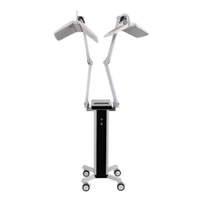 Folding PDT photon rejuvenation acne anti-acne acne skin management double lamp LED phototherapy PDT phototherapy lamp
