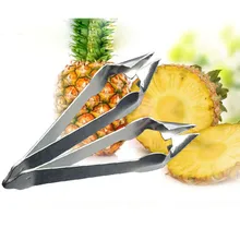 1 шт. нож для чистки ананаса из нержавеющей стали кухонный нож для снятия кожицы для ананаса Corer зажим-слайсер фруктовый салат инструменты резак ананас 78