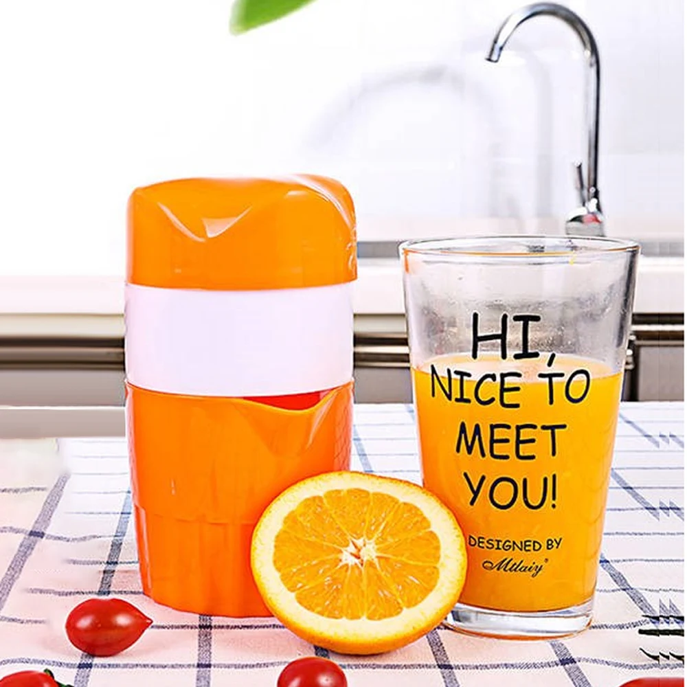 

Hand Press Juicer Tool Household Manual Juicer Juice Bottle Fruit Squeezer Machine Extractor Hand Press Cup Multifunction