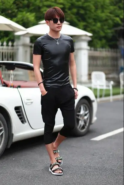 Мужская футболка с коротким рукавом круглым вырезом|t-shirt men|fashion t-shirtmen t-shirt |