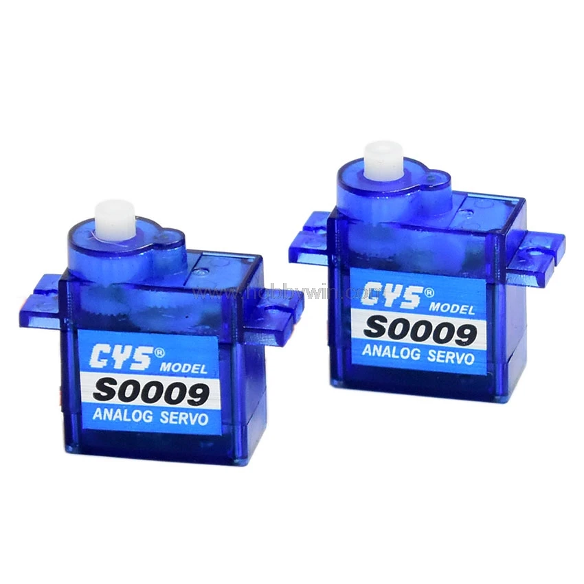 2pcs Analog 9g Micro Servo Plastic Gear CYS-Model S0009 for RC Model Airplane Glider Helicopter | Игрушки и хобби