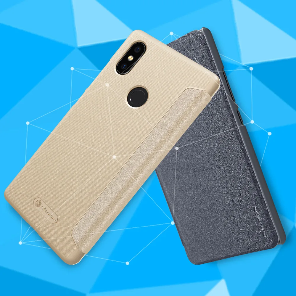 

Nillkin Case For Xiaomi Redmi K20/K20 Pro Sparkle flip PU Leather Case with view window hard plastic back cover