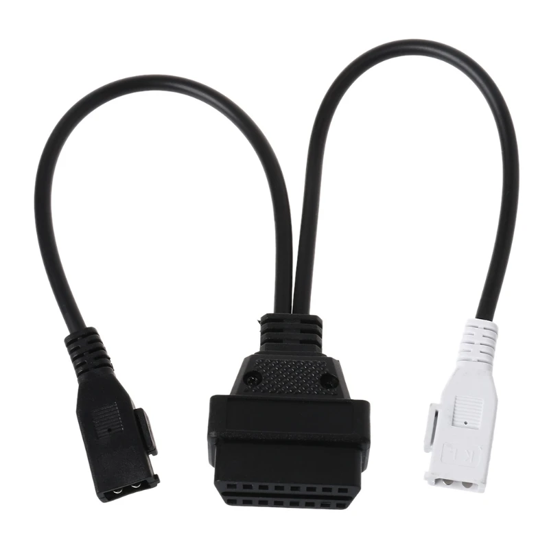 1 шт. 2X2 16 Pin Женский OBD2 Диагностический разъем Адаптер VAG кабель