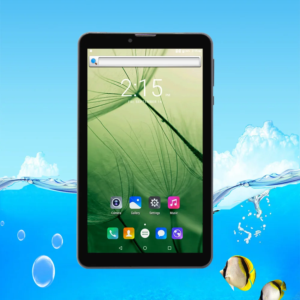 BDF Brand New 7 Inch Quad Core Android 6.0 phone call sim card Tablet