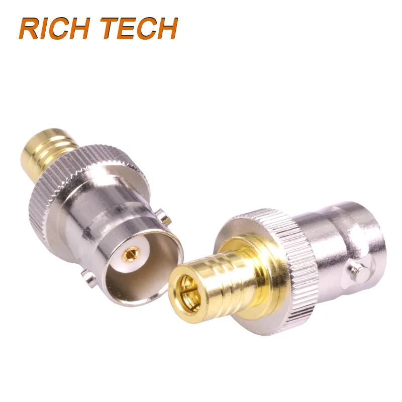 100pcs/lot Copper SMB Female to BNC Connector High Quality Jack Socket Straight Adapter | Обустройство дома
