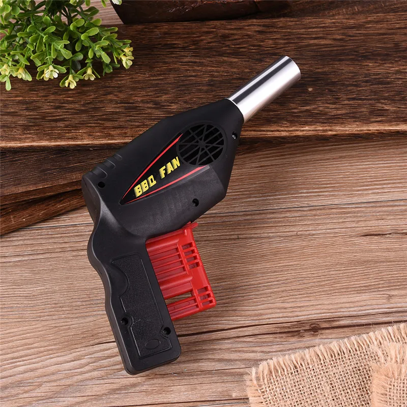 Outdoor-Manually-Barbecue-Blower-BBQ-fan-Tools-Pressing-Fire-Portable-Gun-Camping-1Pcs (5)
