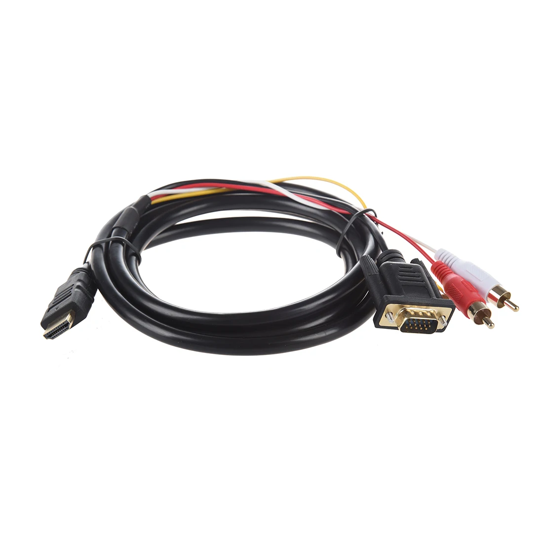 1 5 м HDMI к VGA/3RCA кабель аудио видео разъем для HDTV|hdmi to vga|to vgahdmi |