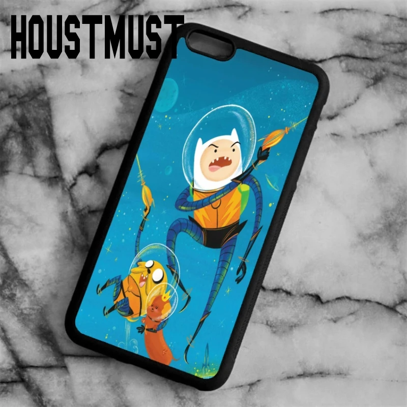 HOUSTMUST из мультфильма Время приключений в пространстве чехол Чехол для iPhone 5 5S SE 6 S 7