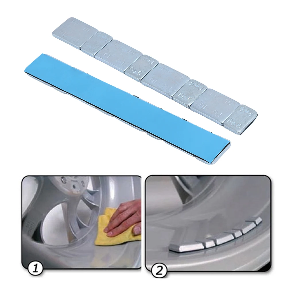 

1pc Universal Car Truck Adhesive Wheel Tire Balance Weights Wheel Tyre Balancing Bar Sticker Auto Accessories 60g