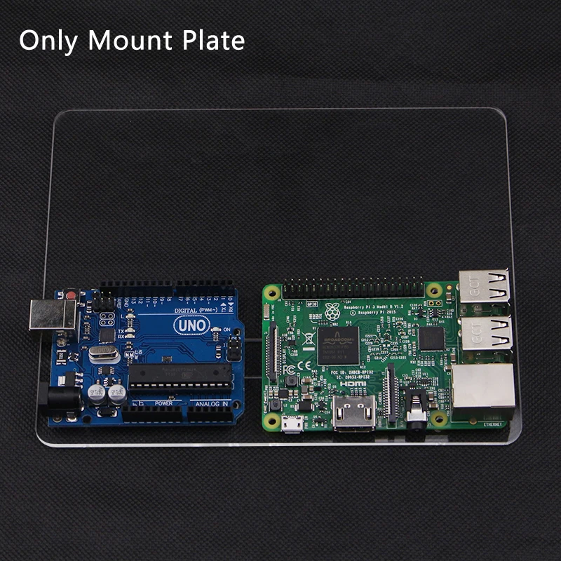 Raspberry Pi 3 акриловая Монтажная пластина DIY платформа для прототипа UNO R3 R3|Аксессуары