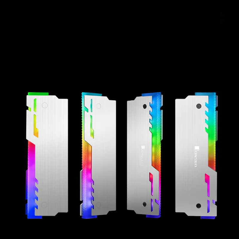 4 шт./лот JONSBO NC 3 светящийся жилет с памятью RGB радиатор 12 в маленький Pin аура
