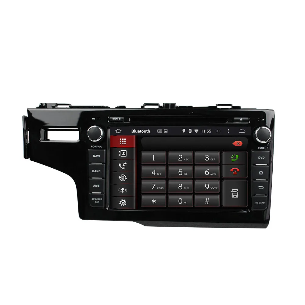 8 &quotAndroid 5.1 Сенсорный экран dvd плеер автомобиля для Honda Fit 2014 с Зеркало Ссылка