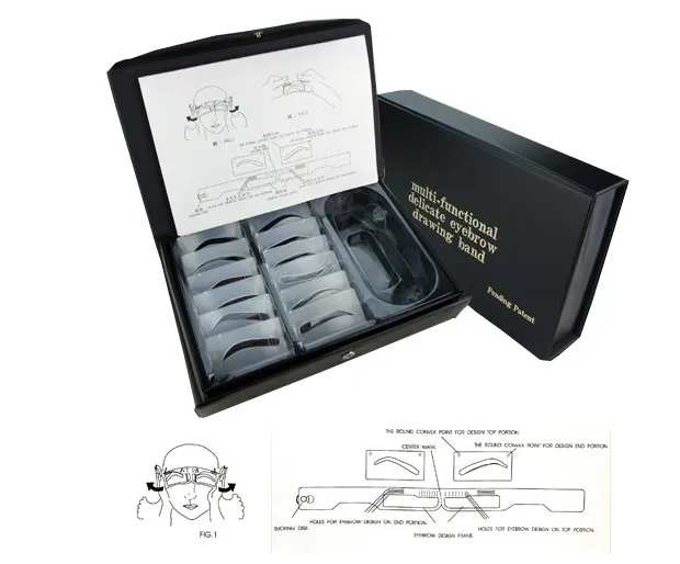 

12pcs/set Multi-function Eyebrow For Permanent Makeup Eyebrow Shape Tattoo Accesories Eyebrow Makeup Tool