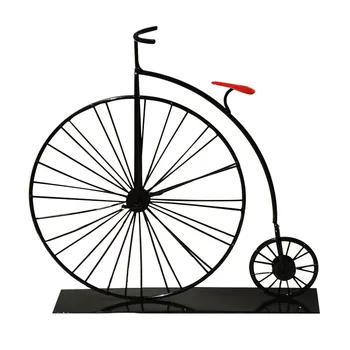 

Retro Bike Modell Metall Handwork Heimtextilien Vintage Fahrrad Figurine Miniaturen Kinder Geburtstag spielzeug Geschenke